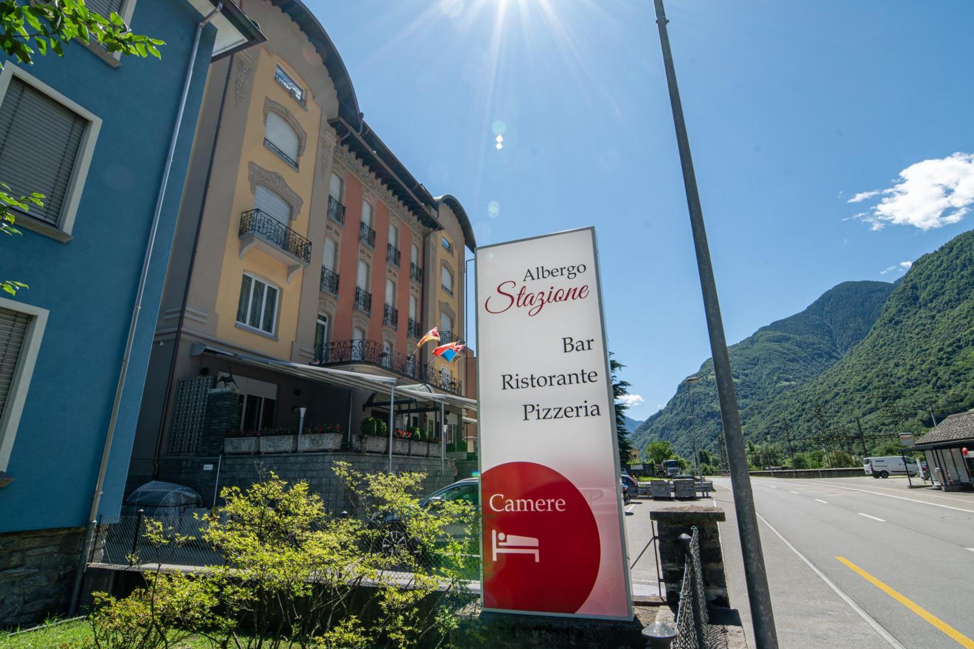 Albergo Stazione Bodio ภายนอก รูปภาพ